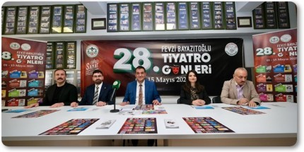 28. Fevzi Bayazıtoğlu Tiyatro Günleri Başlıyor